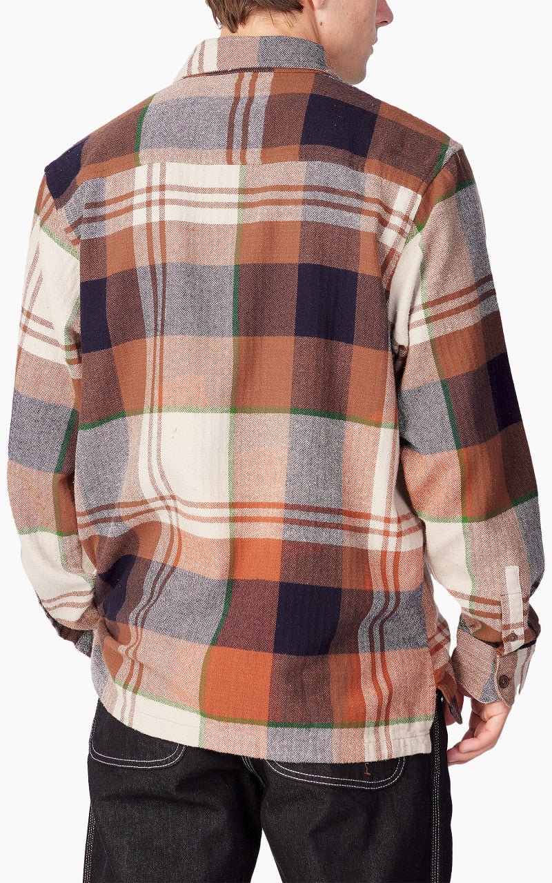 Carhartt WIP L/S Dellinger Shirt Check Beaver