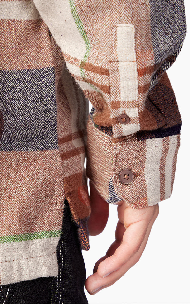 Carhartt WIP L/S Dellinger Shirt Check Beaver