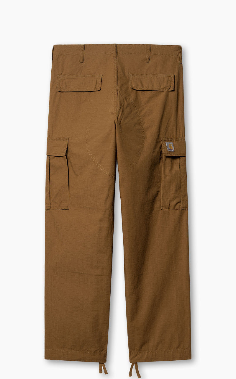Carhartt WIP Regular Cargo Pant Columbia Ripstop Hamilton Brown Rinsed