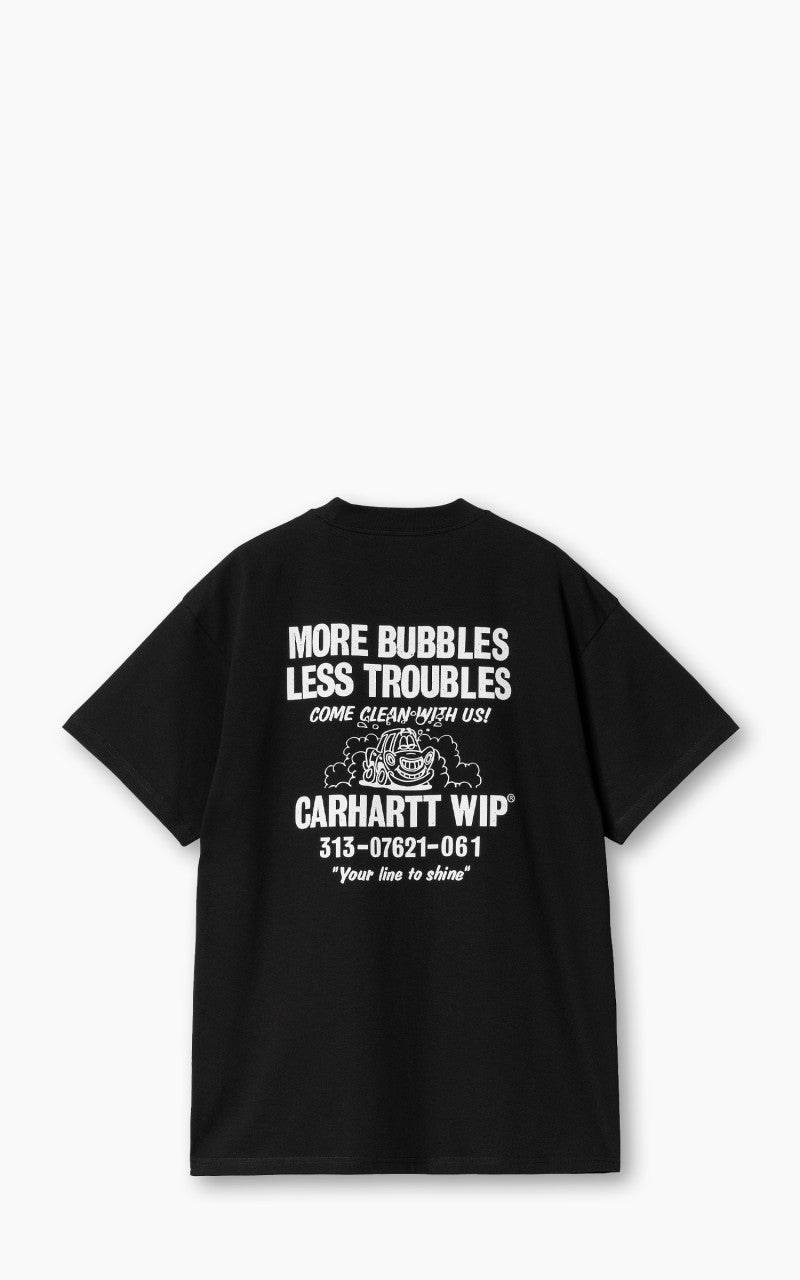 Carhartt WIP S/S Less Trouble T-Shirt Black/White