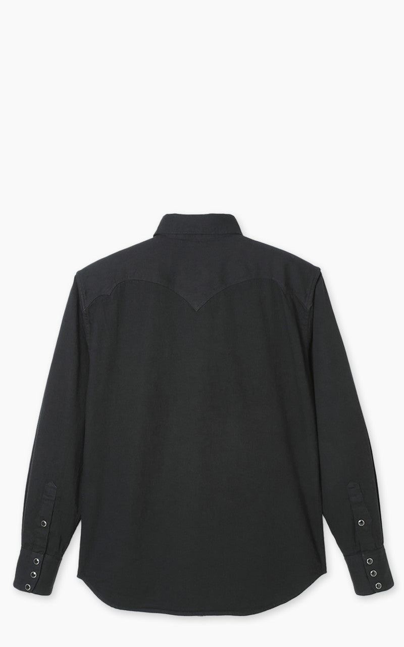 Stevenson Overall Co. Cody Denim Shirt Black