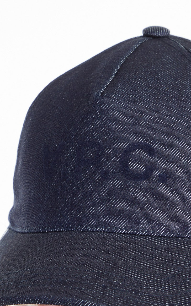 A.P.C. Eden VPC Casquette Logo Cap Indigo