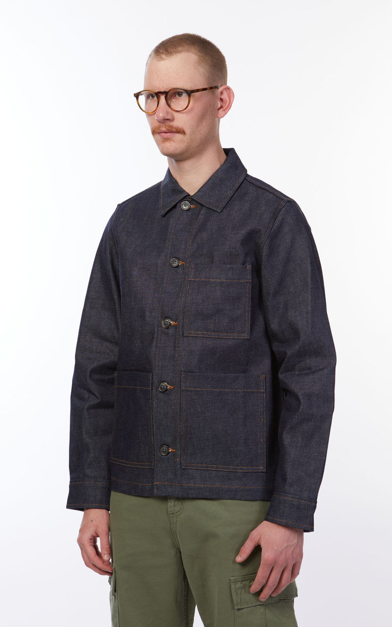 A.P.C. Veste Nathanael Indigo