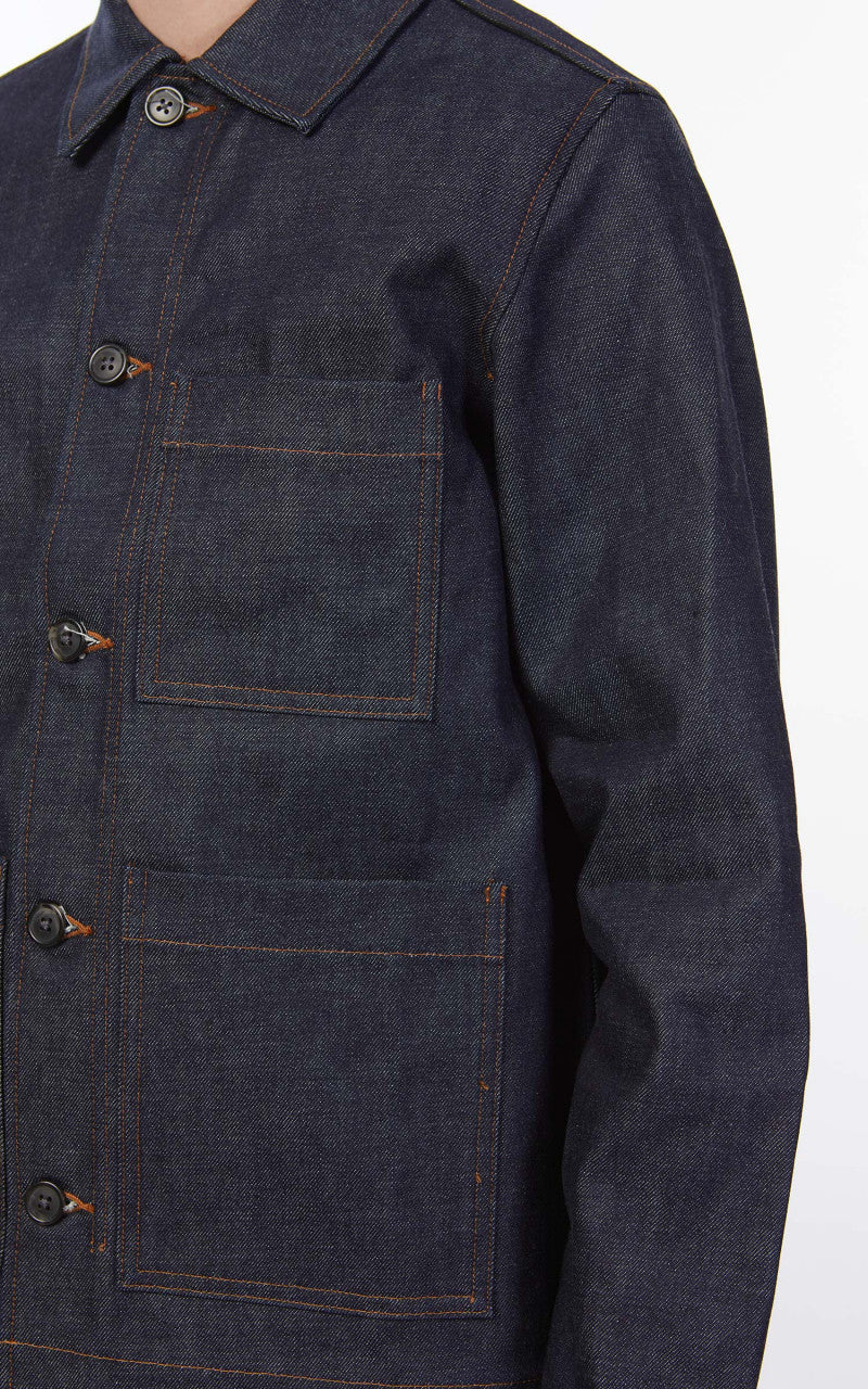 A.P.C. Veste Nathanael Indigo