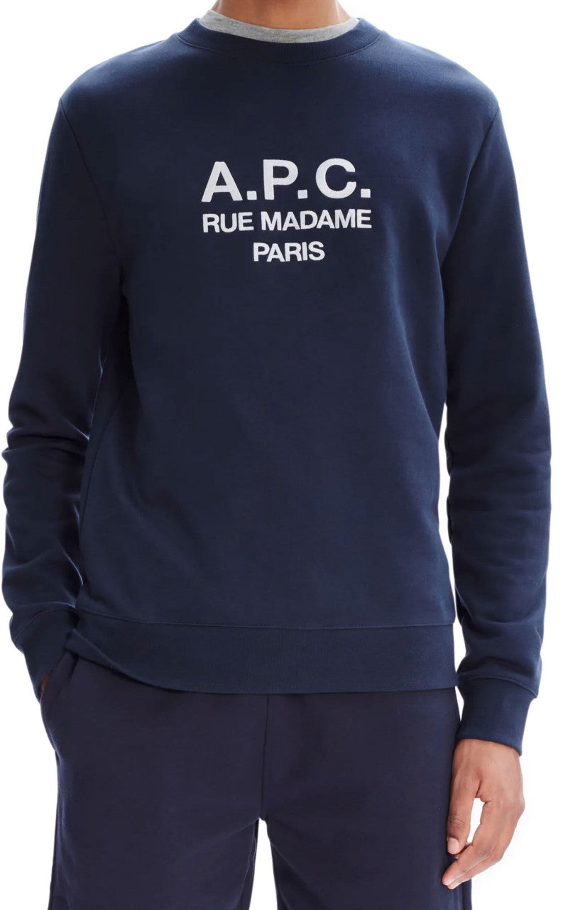A.P.C. Sweatshirt Rufus Marine