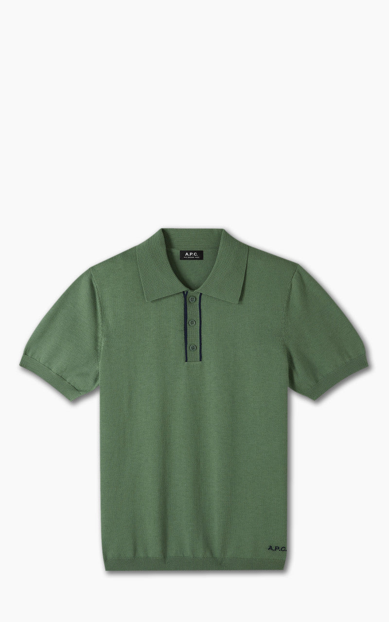 A.P.C. Polo Jacky Vert/Marine