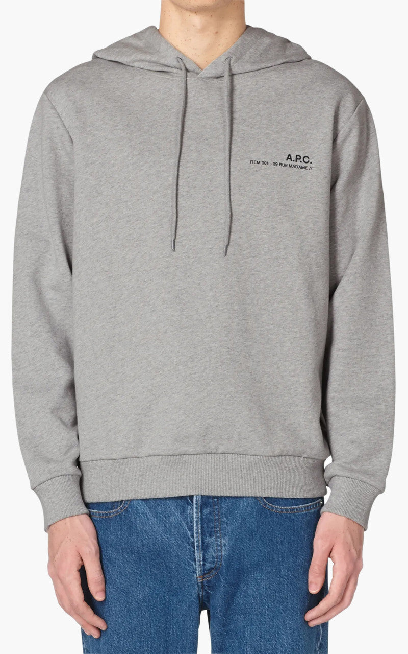 A.P.C. Hoodie Item Grey