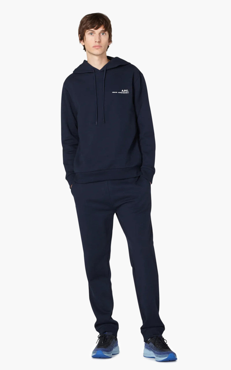 A.P.C. Hoodie Item Dark Navy