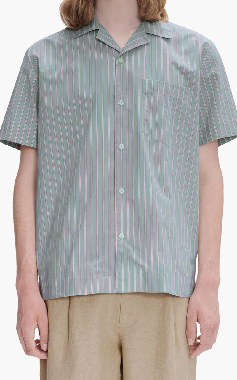 A.P.C. Edd Short-Sleeve Shirt Pale Green