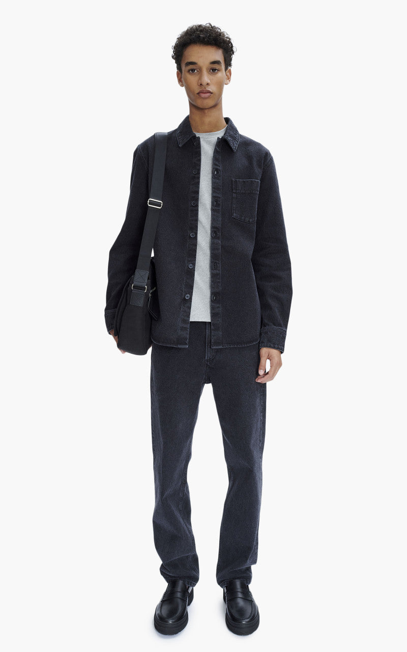 A.P.C. Surchemise Vittorio Stonewashed Black