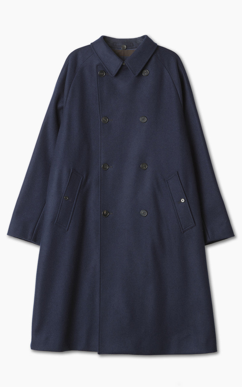 COHERENCE foufou コート　ネイビー Coherence FouFou II Melton Jersey Dark Blue