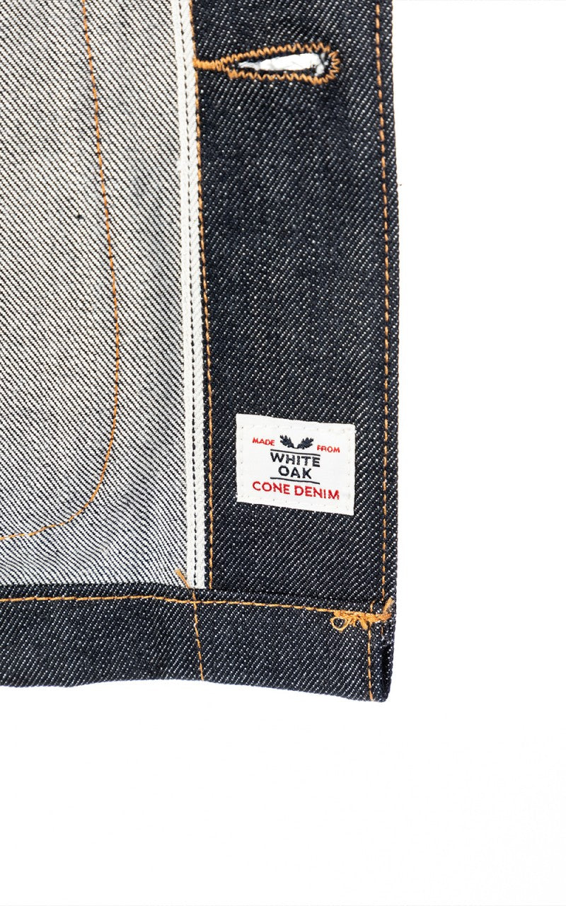 Tellason Coverall Jacket Selvedge Denim Indigo 12.5oz