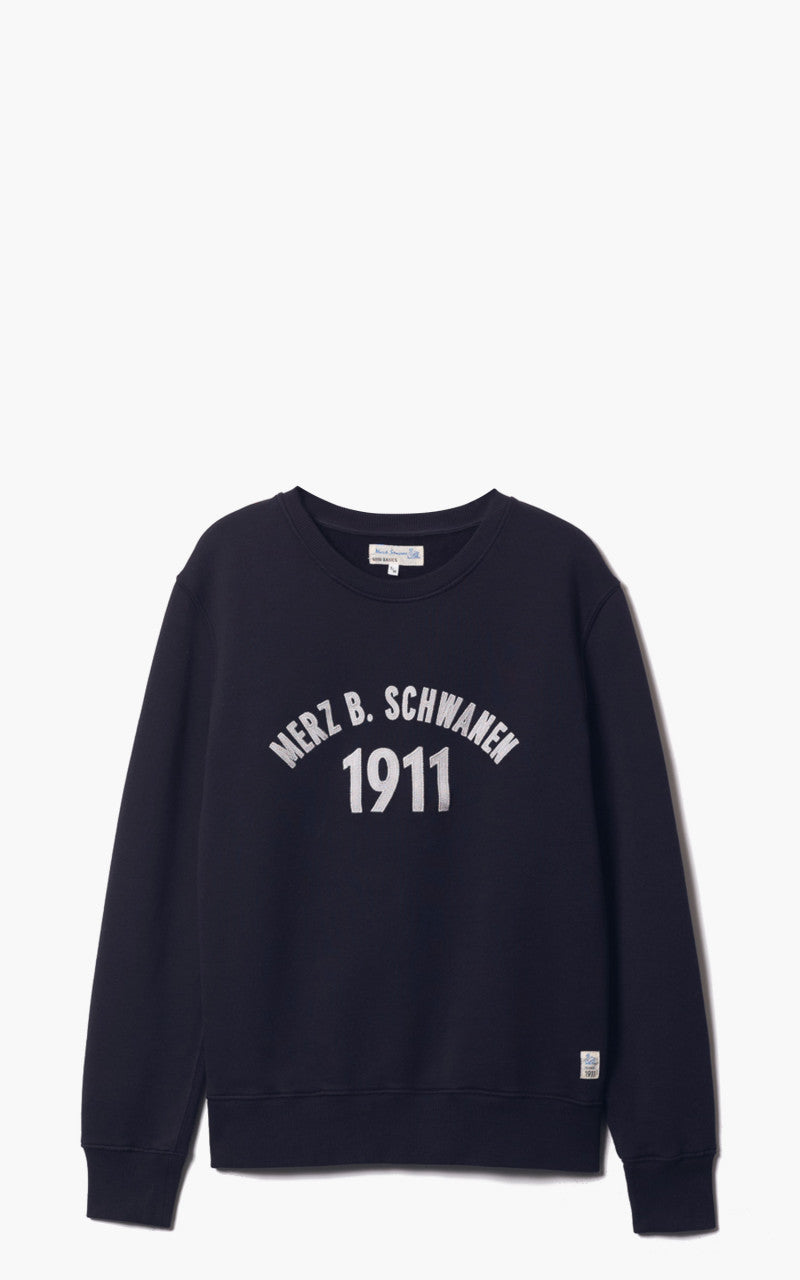 Merz b. Schwanen CSW29 Sweatshirt Denim Blue