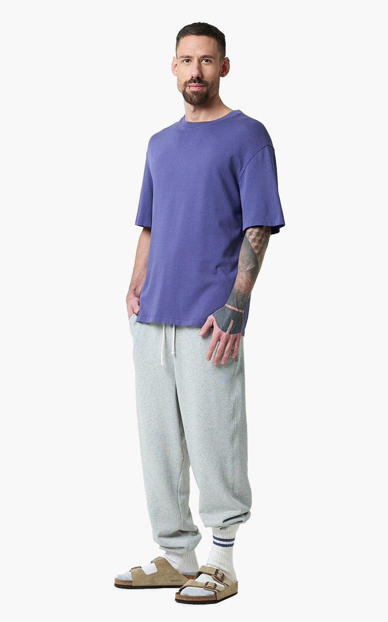 Merz b. Schwanen CTOS04 Oversized Crew Neck Tee Purple Blue