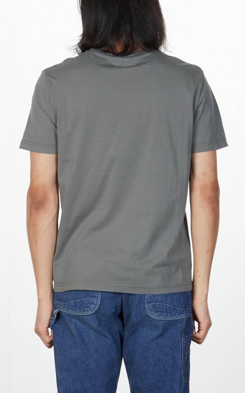 Merz b. Schwanen CTP02 Crew Neck Pocket Tee Army