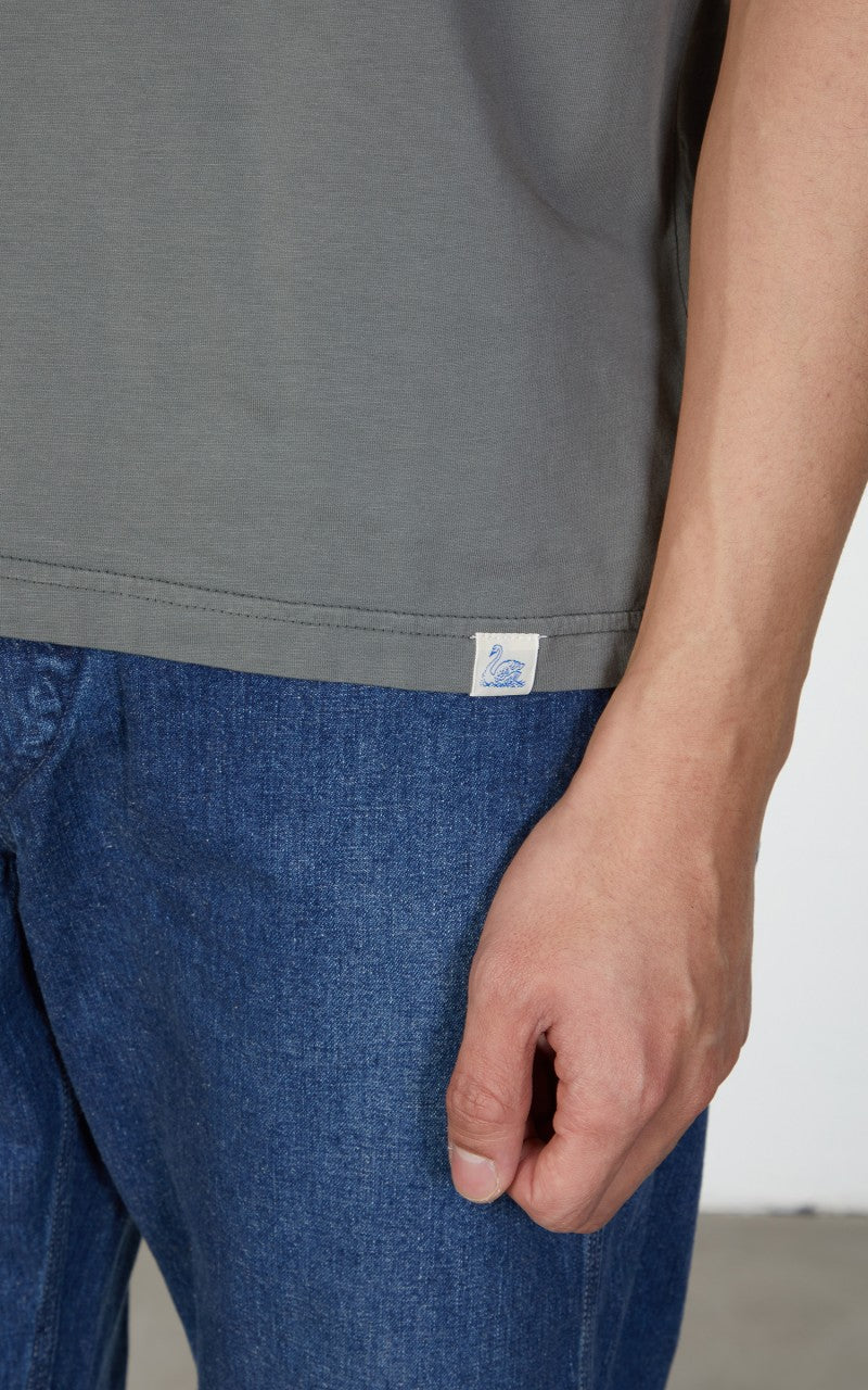 Merz b. Schwanen CTP02 Crew Neck Pocket Tee Army