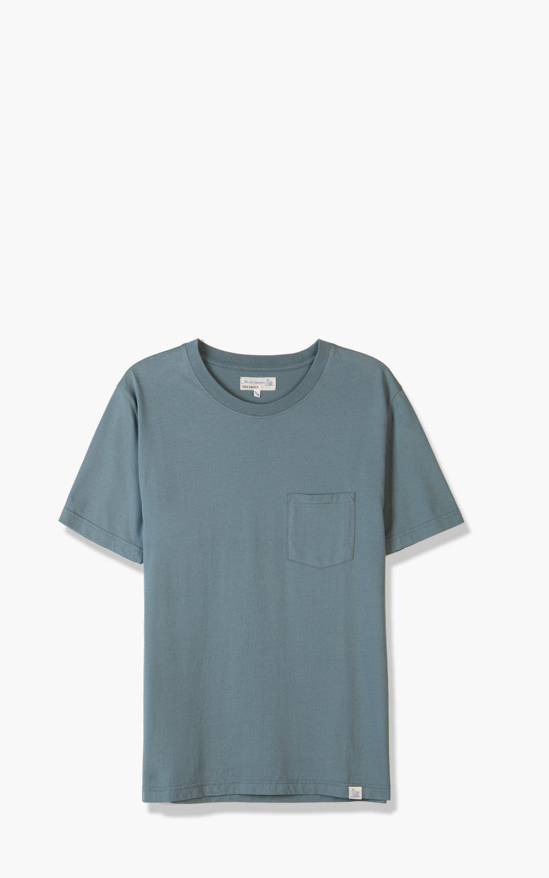Merz b. Schwanen CTP02 Crew Neck Pocket Tee Onyx