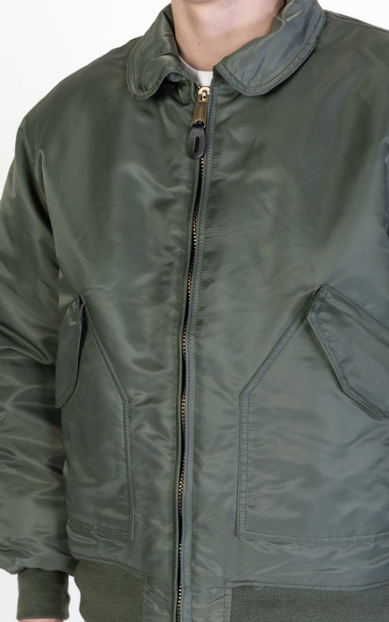 Military Surplus CWU US Flight Jacket Olive