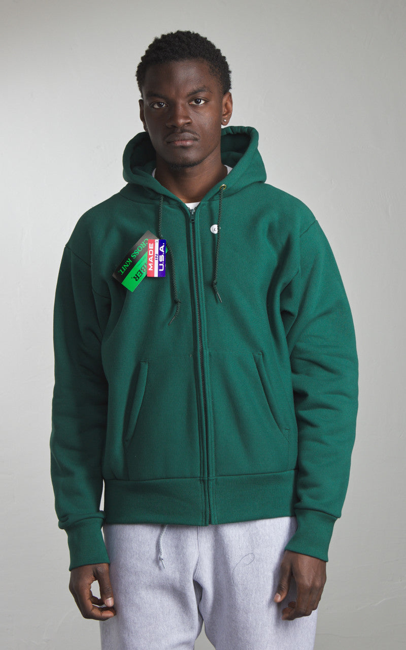 Camber USA #231 Heavyweight Zip Hoody Dark Green