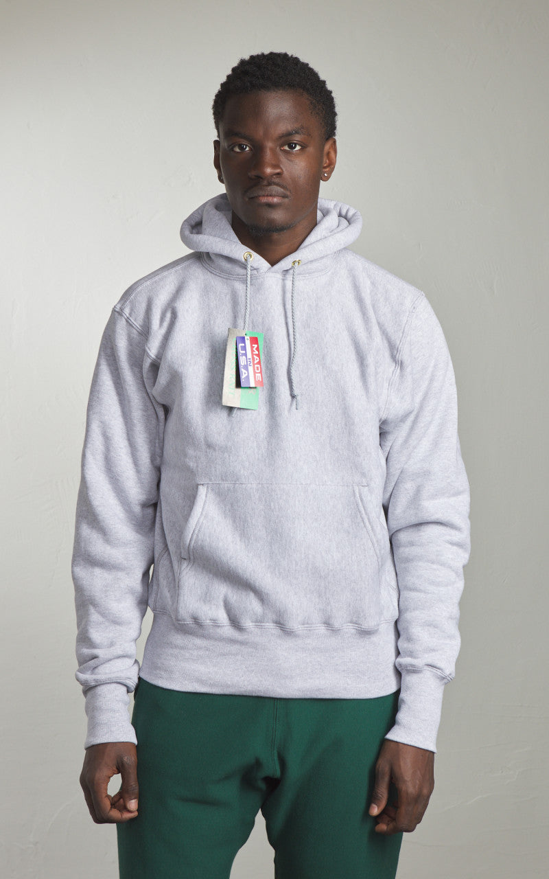 Camber USA #232 Heavyweight Hoody Heather Grey