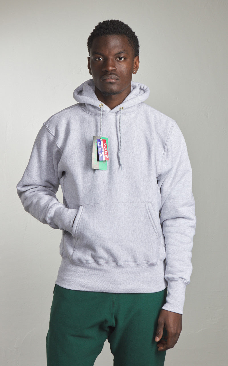 Camber USA #232 Heavyweight Hoody Heather Grey