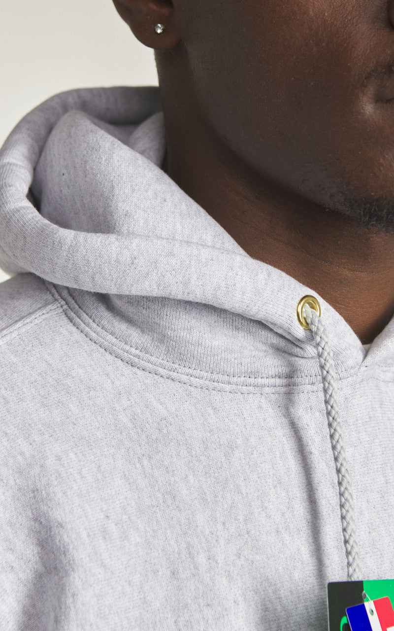 Camber USA #232 Heavyweight Hoody Heather Grey