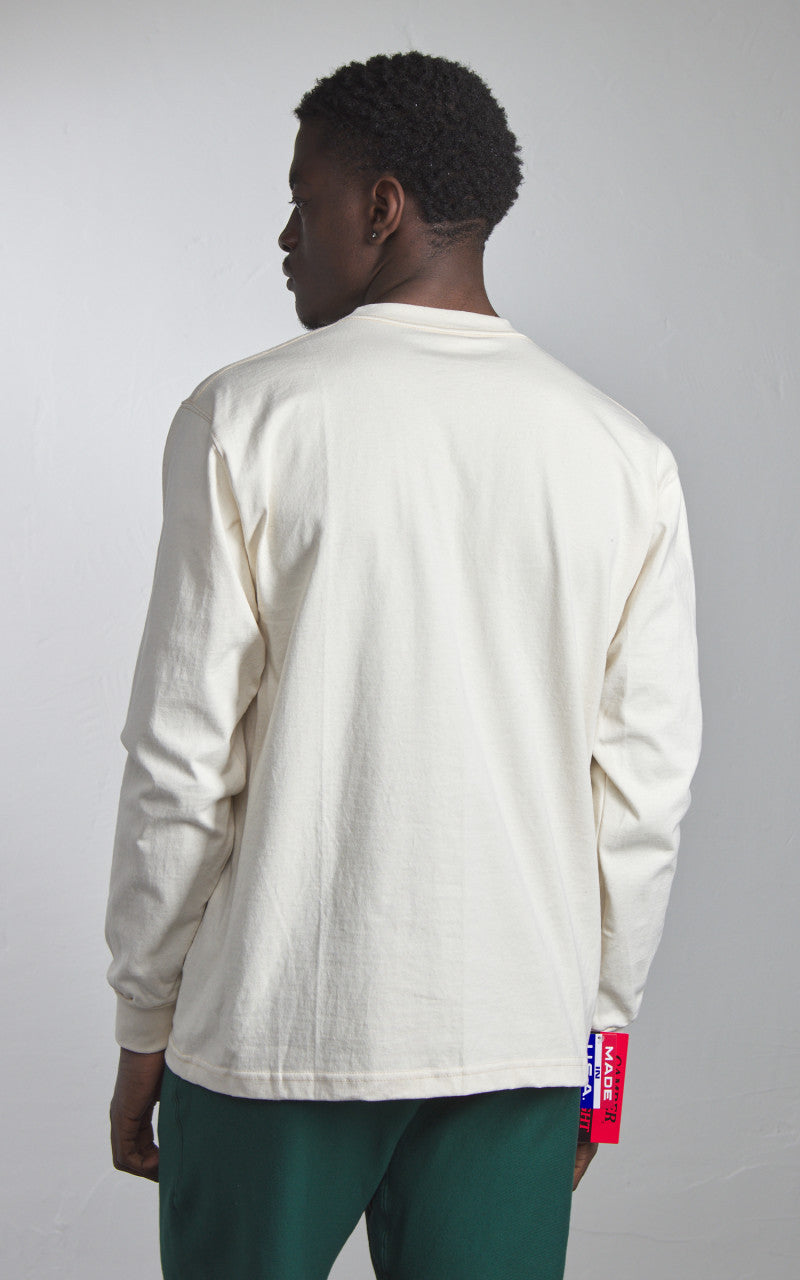 Camber USA #305 Heavyweight Longsleeve T-Shirt Natural