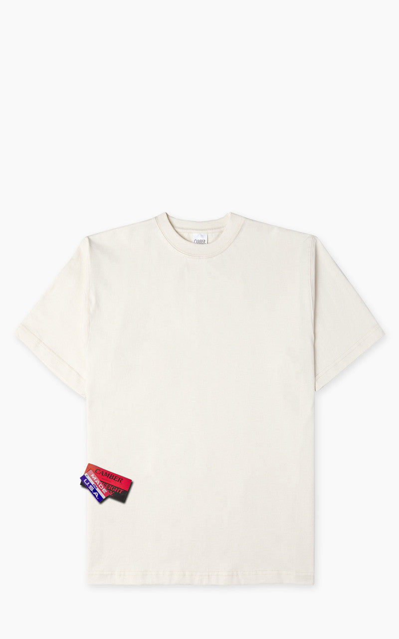 Camber USA #301 Heavyweight T-Shirt Natural