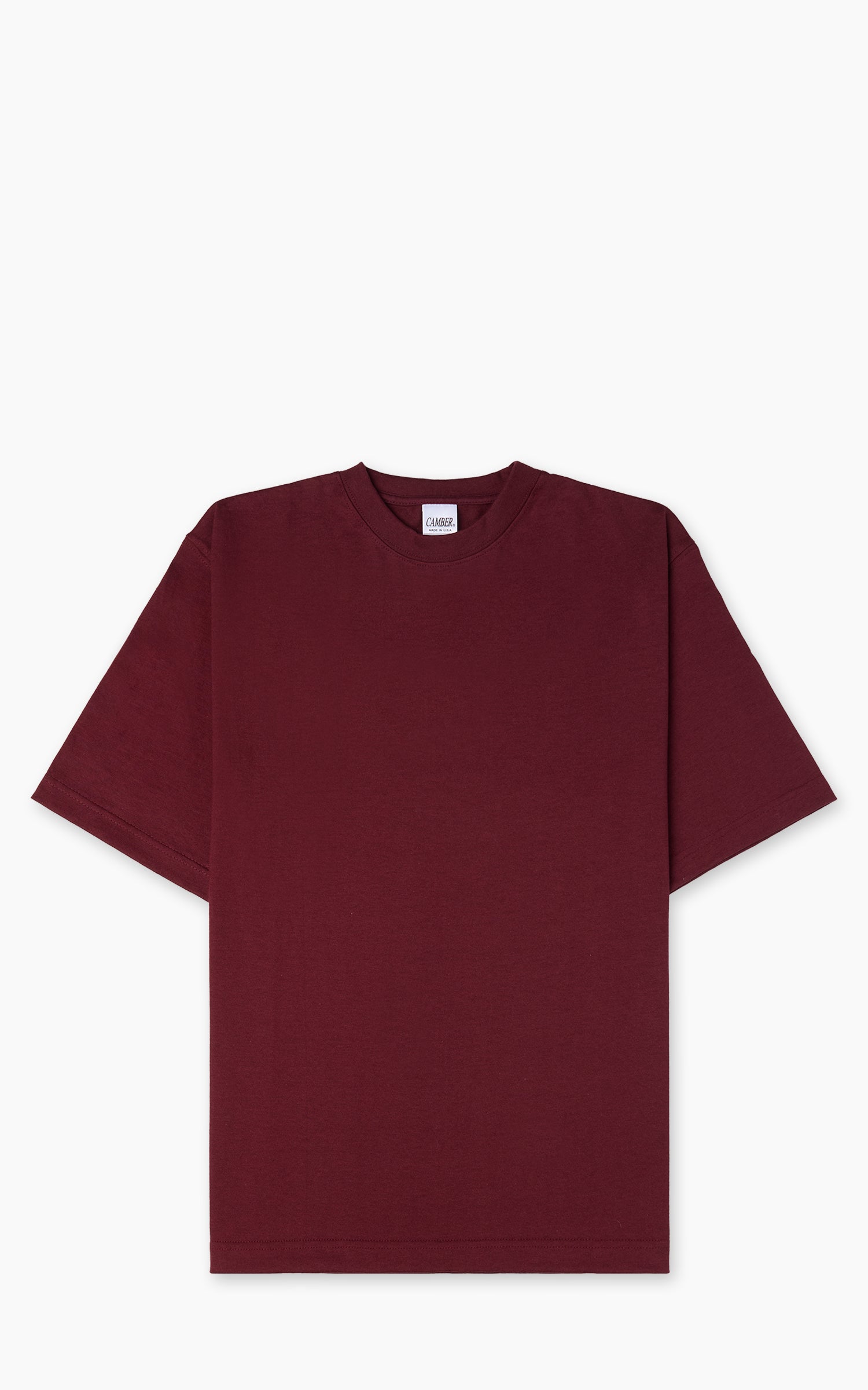 Camber USA #301 Heavyweight T-Shirt Burgundy