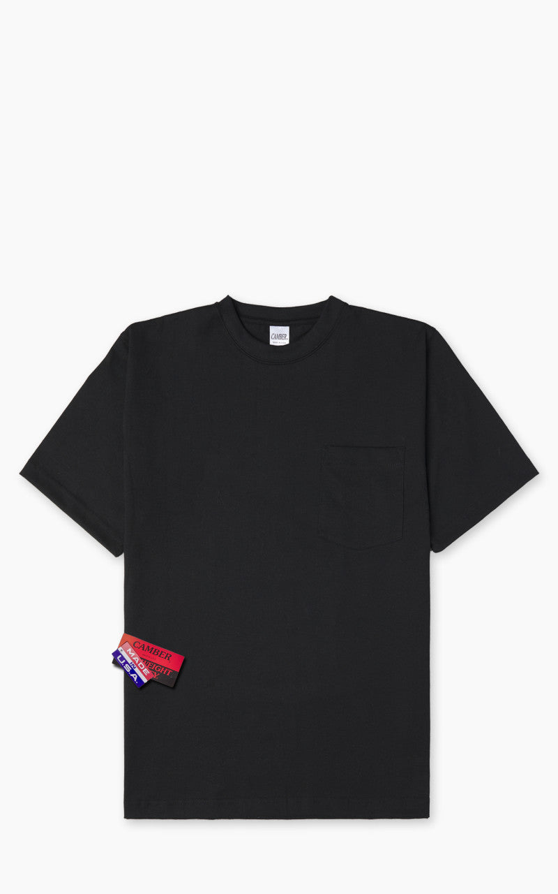 Camber USA #302 Heavyweight Pocket T-Shirt Black