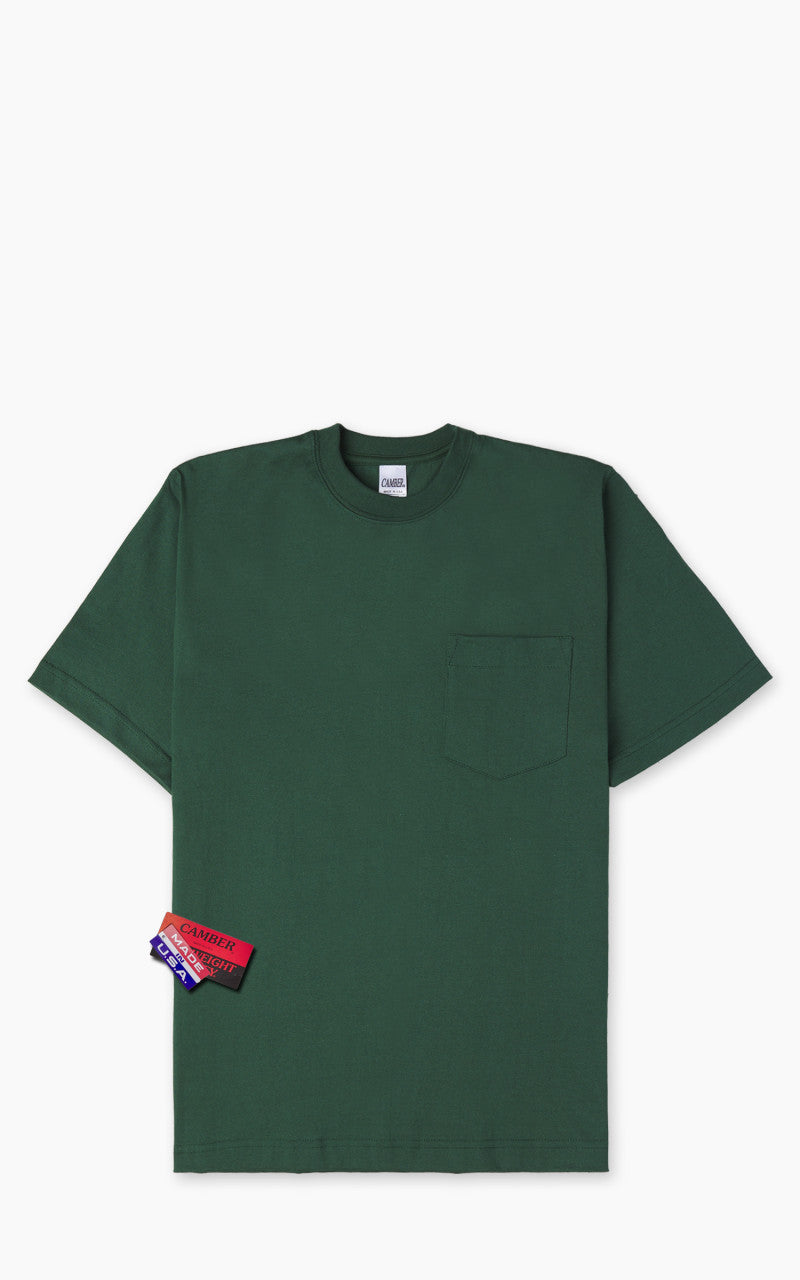 Camber USA #302 Heavyweight Pocket T-Shirt Dark Green