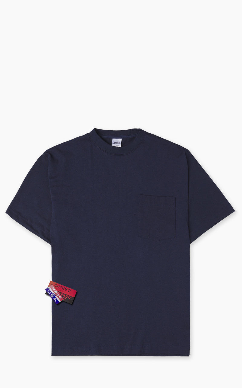 Camber USA #302 Heavyweight Pocket T-Shirt Navy