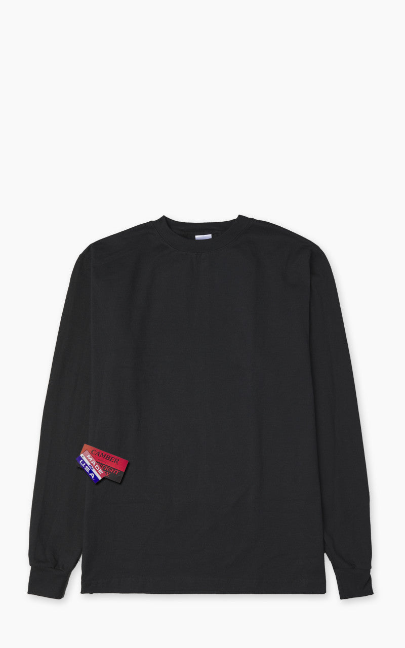 1011 Camber USA #305 Heavyweight Longsleeve T-Shirt Heather Grey