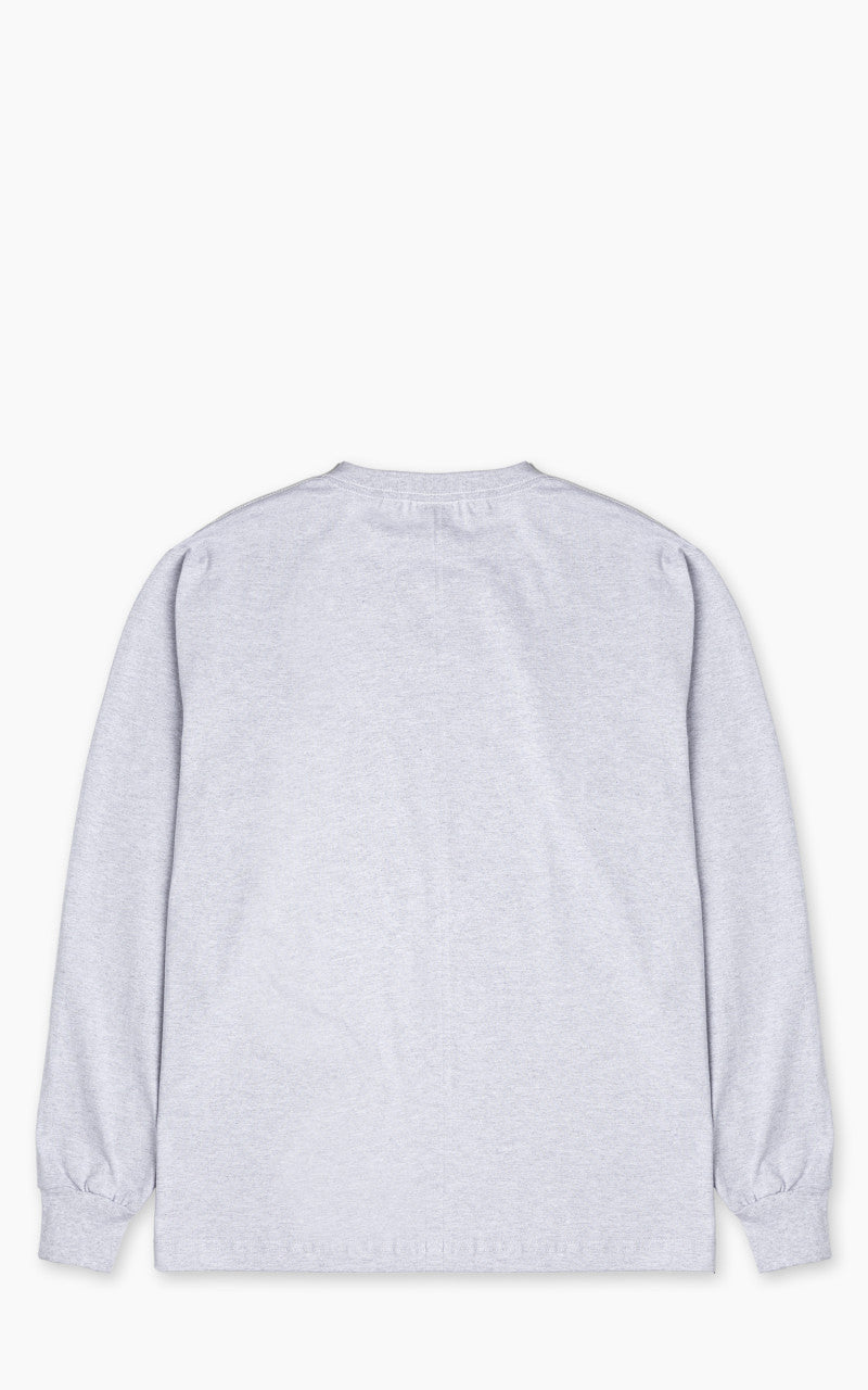 Camber USA #305 Heavyweight Longsleeve T-Shirt Heather Grey