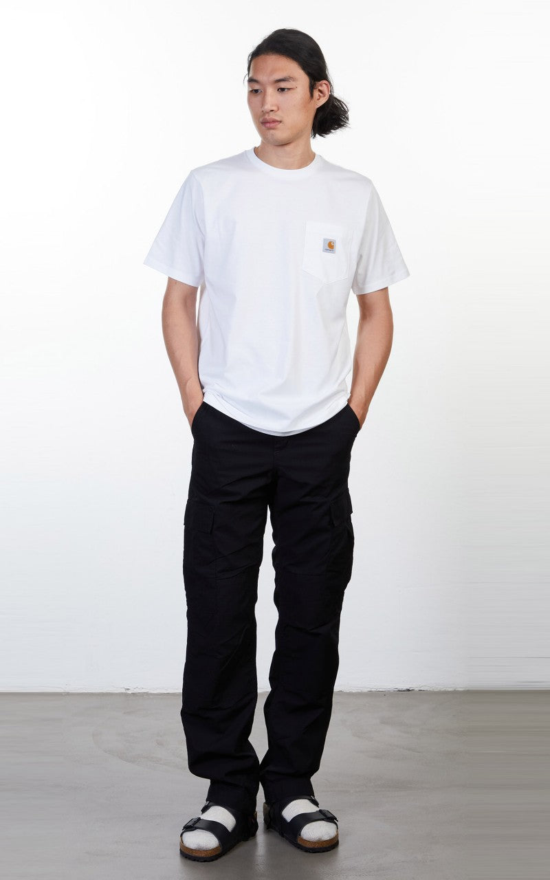 Carhartt WIP Regular Cargo Pant Black Rinsed