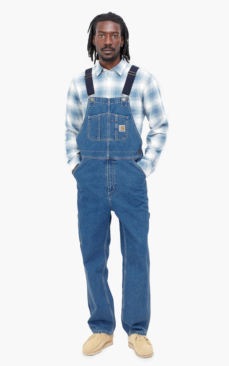 Carhartt WIP Bib Overall Norco Denim Blue Stone Washed