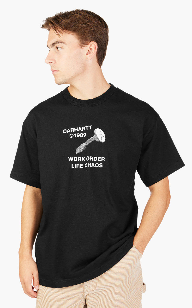 Carhartt WIP S/S Strange Screw T-Shirt Black