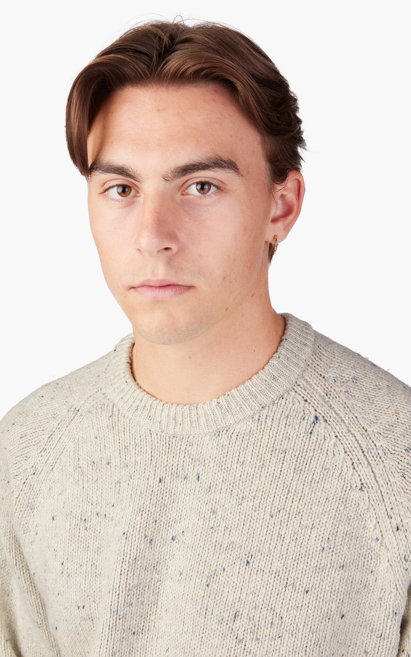 Carhartt WIP Anglistic Sweater Speckled Salt
