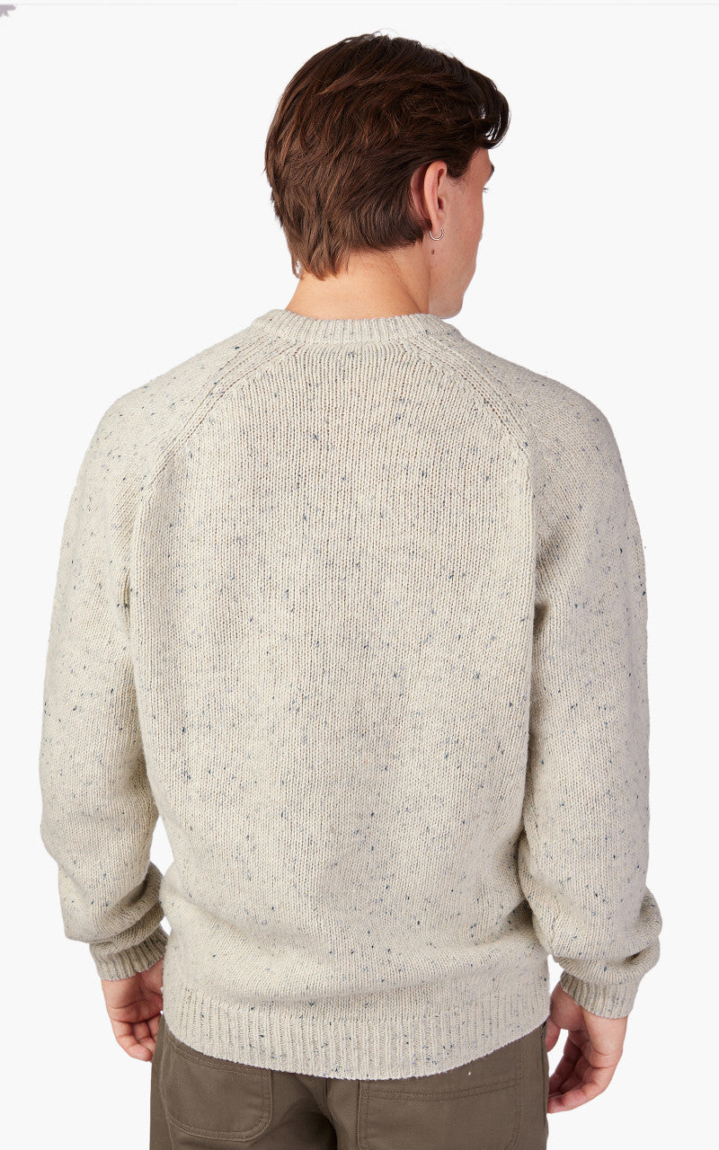 Carhartt WIP Anglistic Sweater Speckled Salt