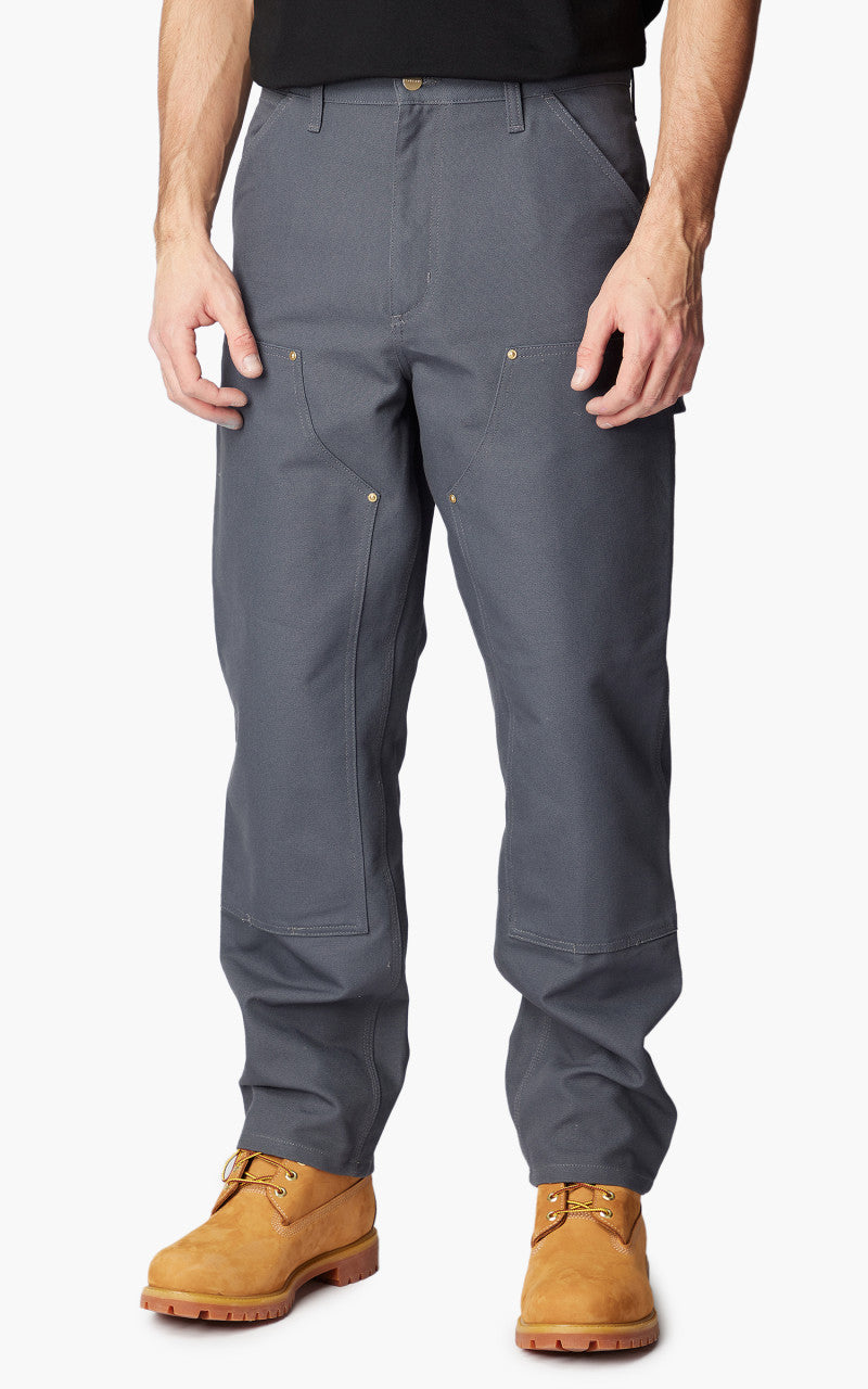 Carhartt WIP Double Knee Pant Dearborn Canvas Zeus Rigid