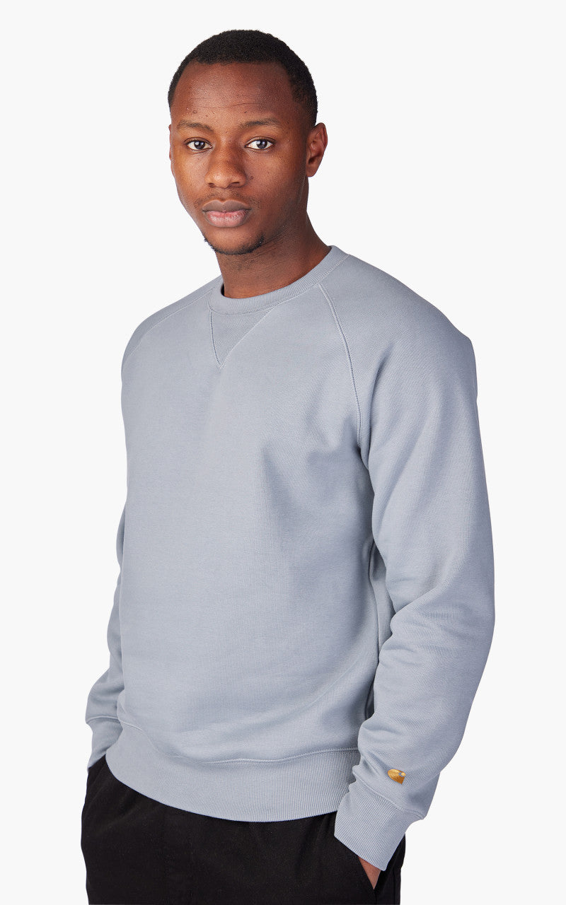 Carhartt WIP Chase Sweatshirt Mirror/Gold