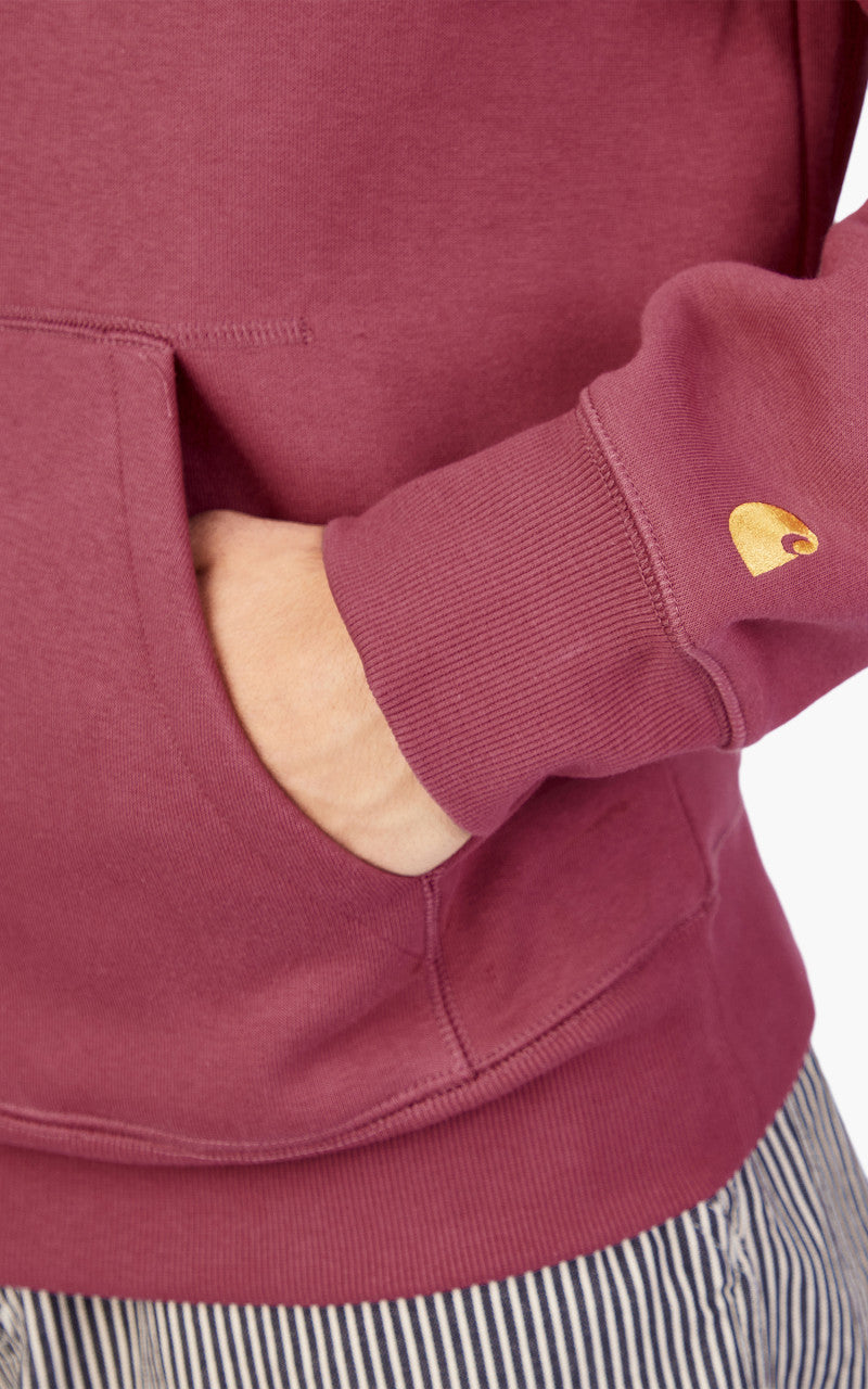 Carhartt WIP Hooded Chase Sweatshirt Punch/Gold