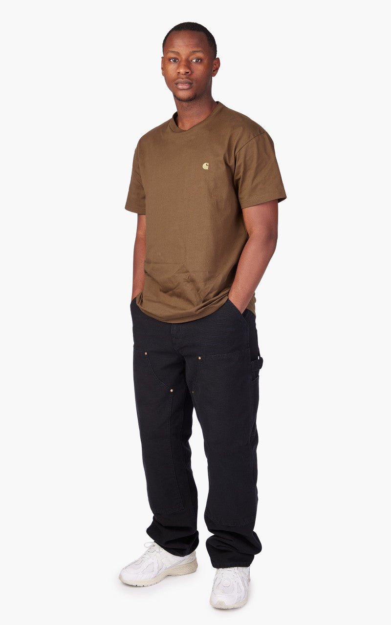 Carhartt WIP S/S Chase T-Shirt Tamarind/Gold