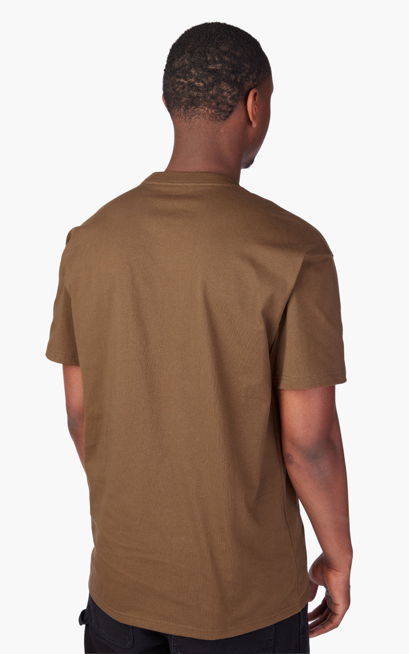 Carhartt WIP S/S Chase T-Shirt Tamarind/Gold