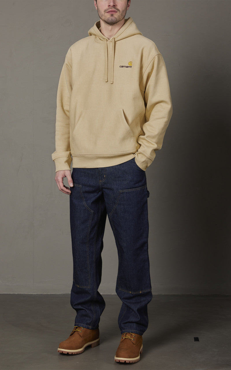 Carhartt WIP Hooded American Script Sweatshirt Rattan