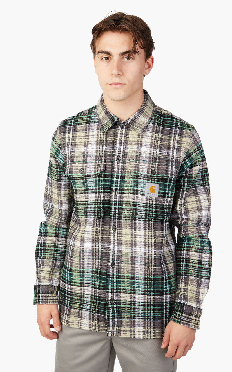 Carhartt WIP L/S Valmon Check Shirt Valmon Check/Botanic