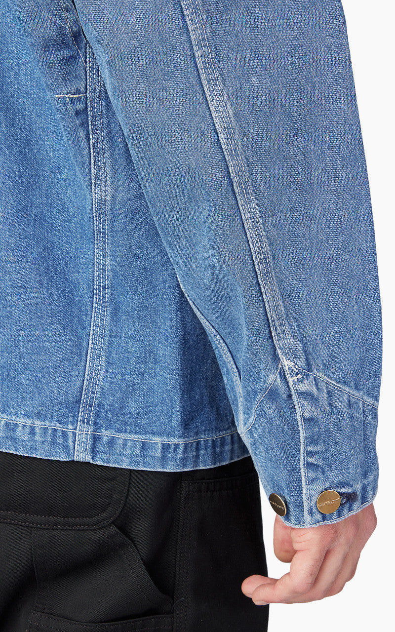 Carhartt WIP OG Chore Coat Norco Denim Blue Stone Washed