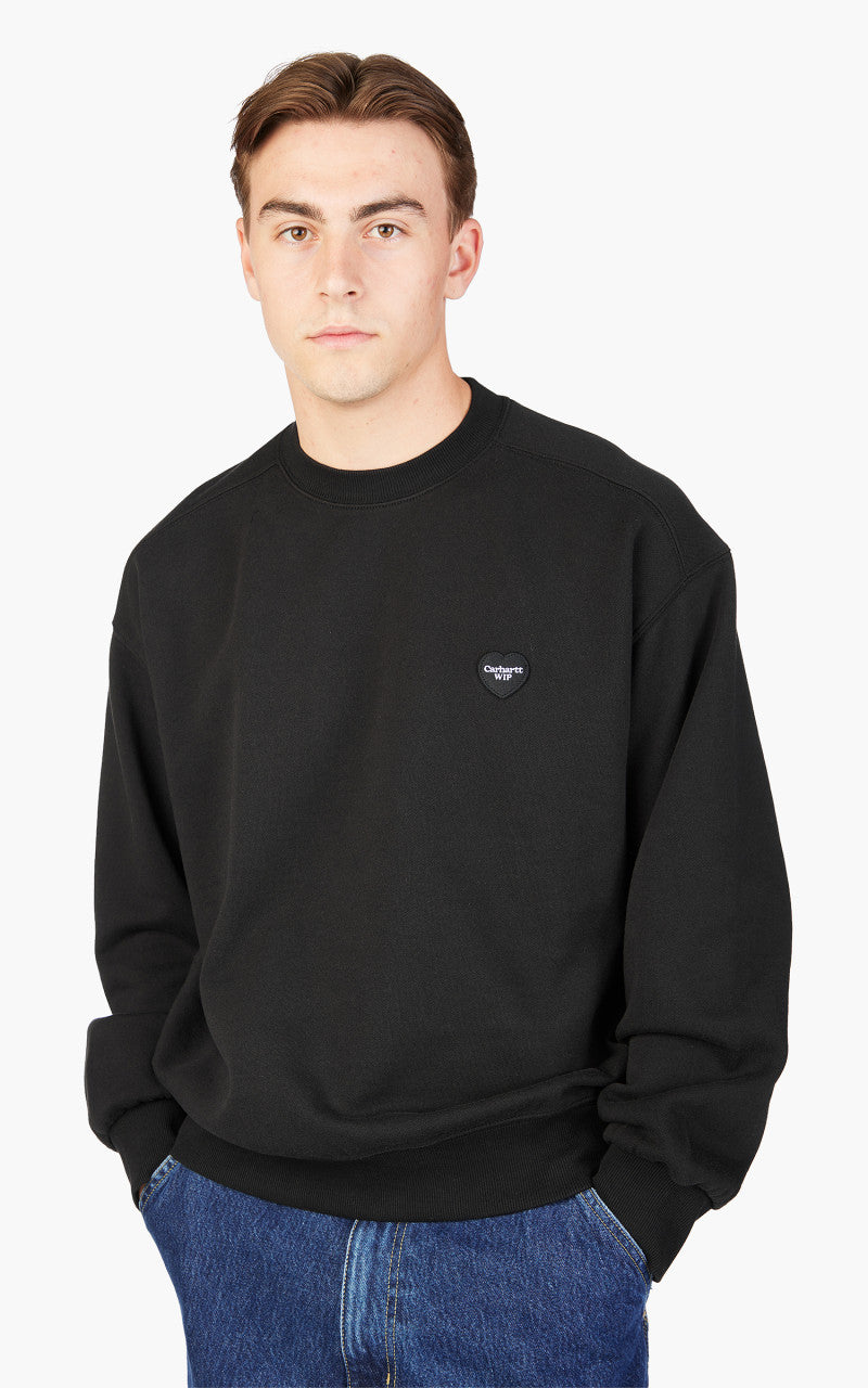 Carhartt WIP Heart Patch Sweat Black