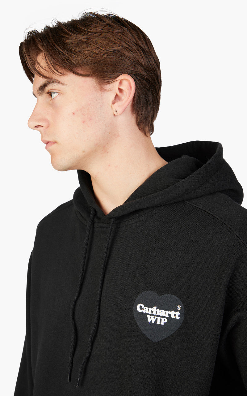 Carhartt WIP Hooded Heart Sweat Black