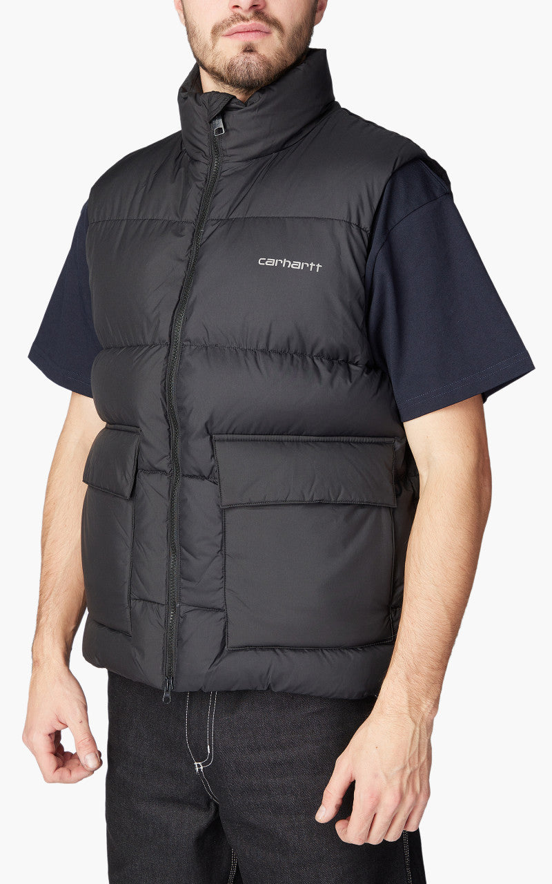 Carhartt WIP Springfield Vest Black/Blacksmith